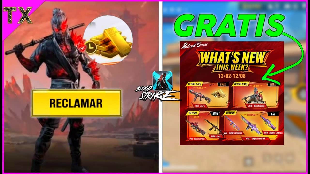 descubre cuales son las ultimas skins disponibles en blood strike y como obtener oro gratis