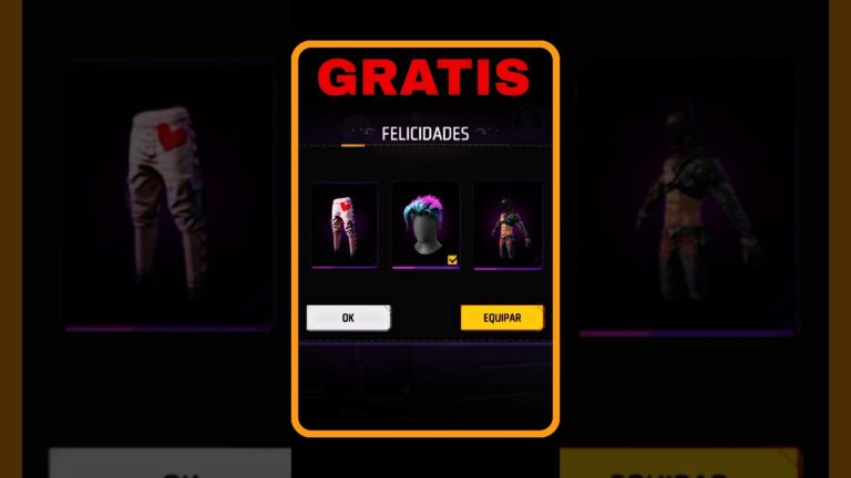 como puedo conseguir skins y ropa de manera gratuita en free fire