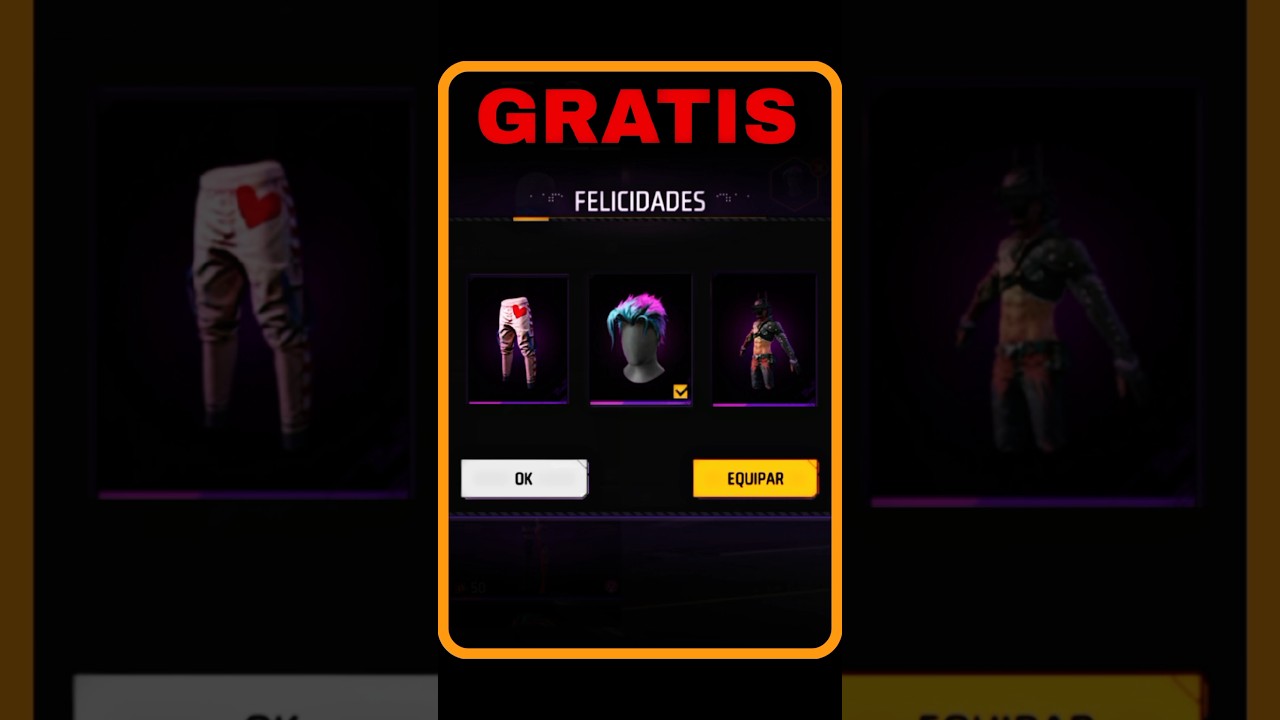 como puedo conseguir skins y ropa de manera gratuita en free fire