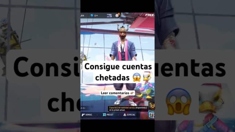 como puedo obtener una cuenta veterana de free fire de forma gratuita