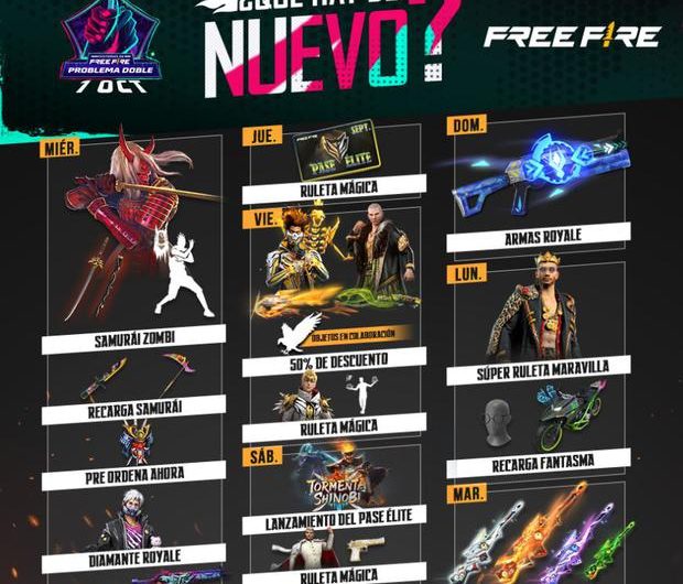 Fecha y Detalles del Próximo Evento de Diamantes en Free Fire: Todo lo que Necesitas Saber